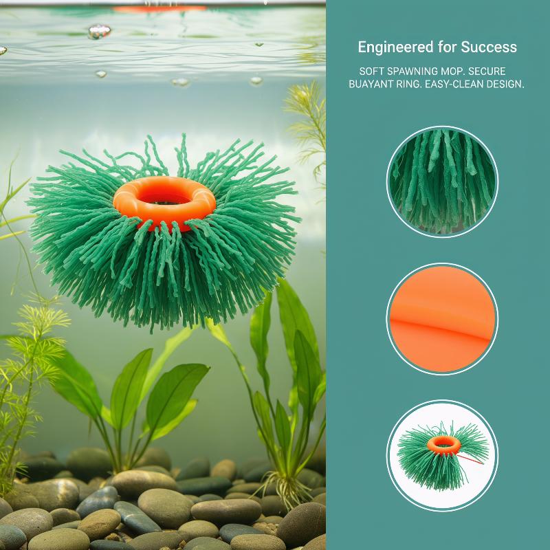 Aquarium Fish Bowl - Fish Egg Collector with 10PCS Breeding