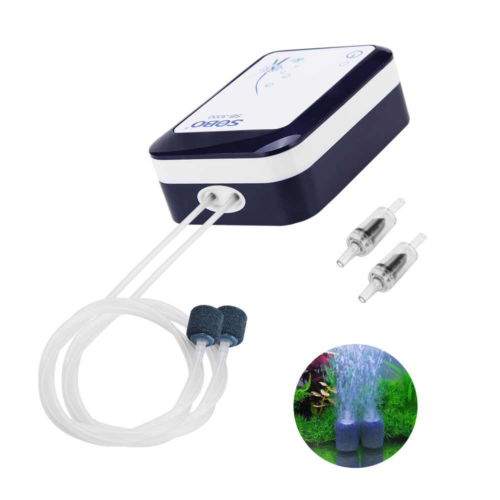 Wild Aquarium Fish - SOBO USB Charging Aquarium Oxygen Pump