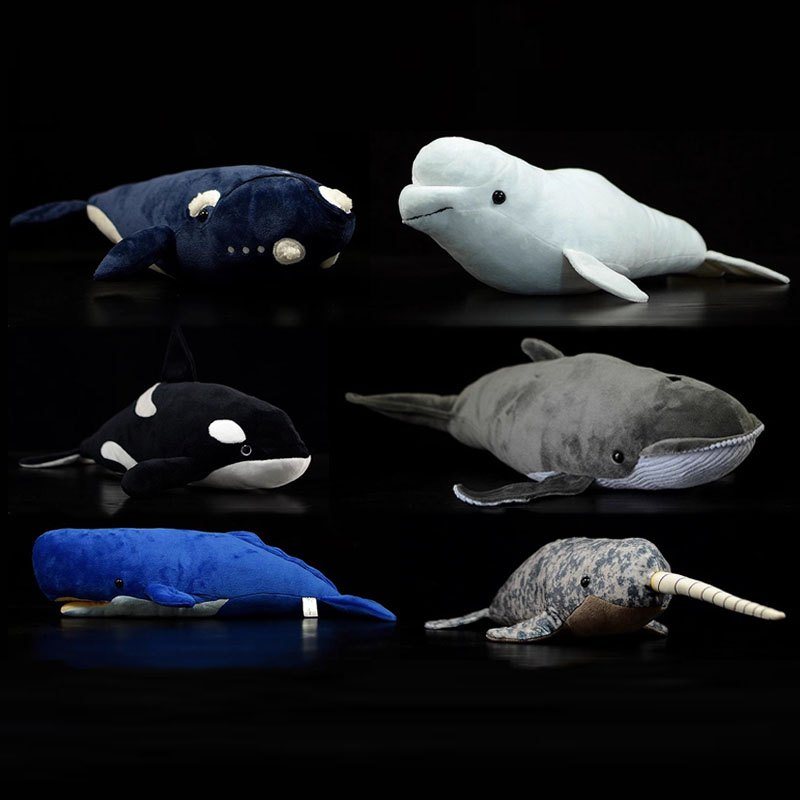 Wild Aquarium Fish - Simulated Animal Killer Baleen White Sperm