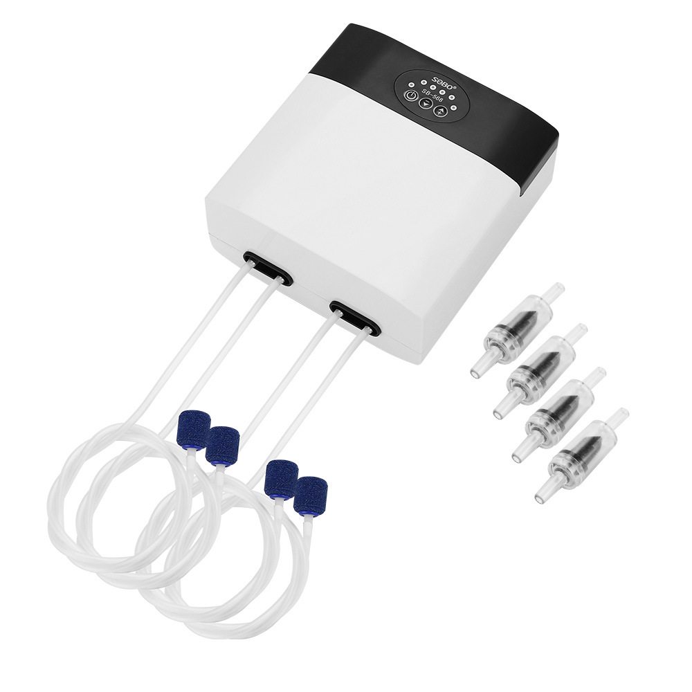 Wild Aquarium Fish - Portable Aquarium Oxygen Pump with Check