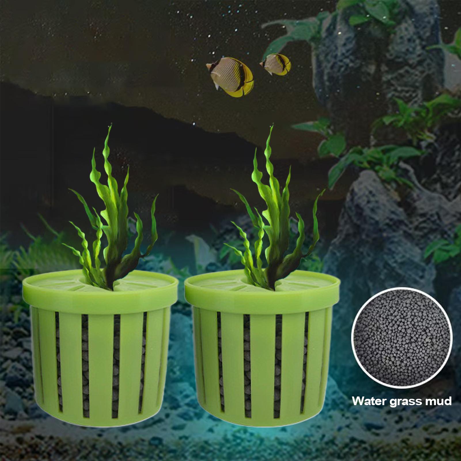 Stable Fish Tank Plant Cup 4pc - огляд і ціна Aquarium Fish Restaurant