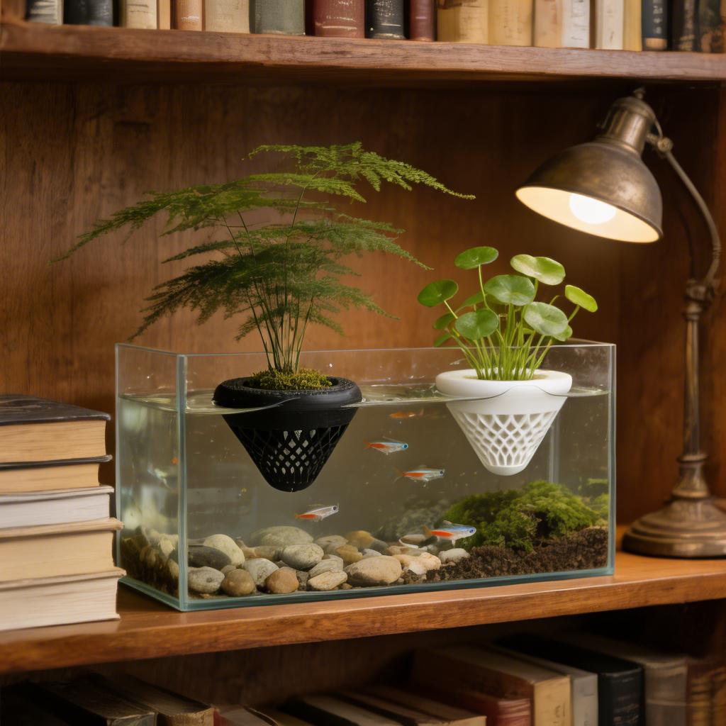 2PCS Floating Aquarium Plant H - огляд і ціна Aquarium Fish Escape