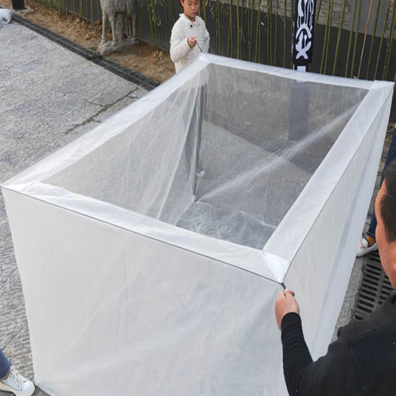 White Anti Escape net Cage eel - огляд і ціна Aquarium Fish Escape
