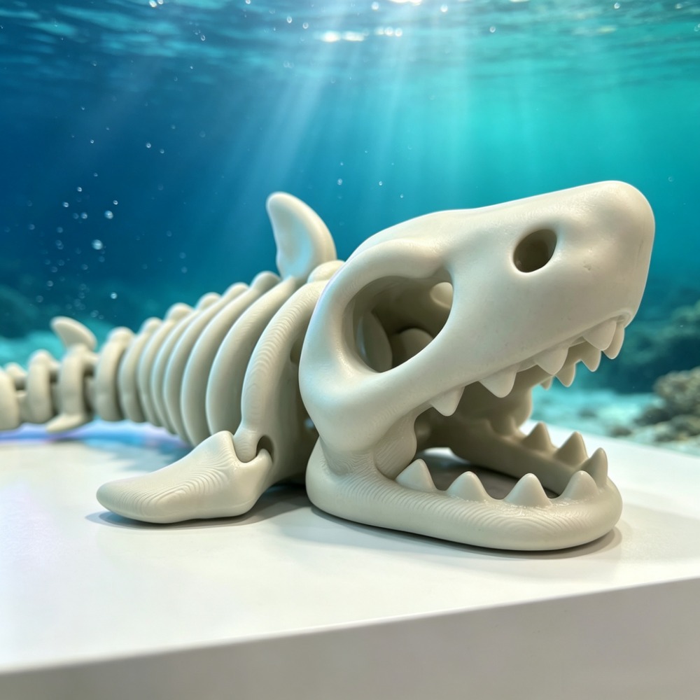 Shark Skeleton Aquarium Decor  - огляд і ціна Aquarium Fish Only
