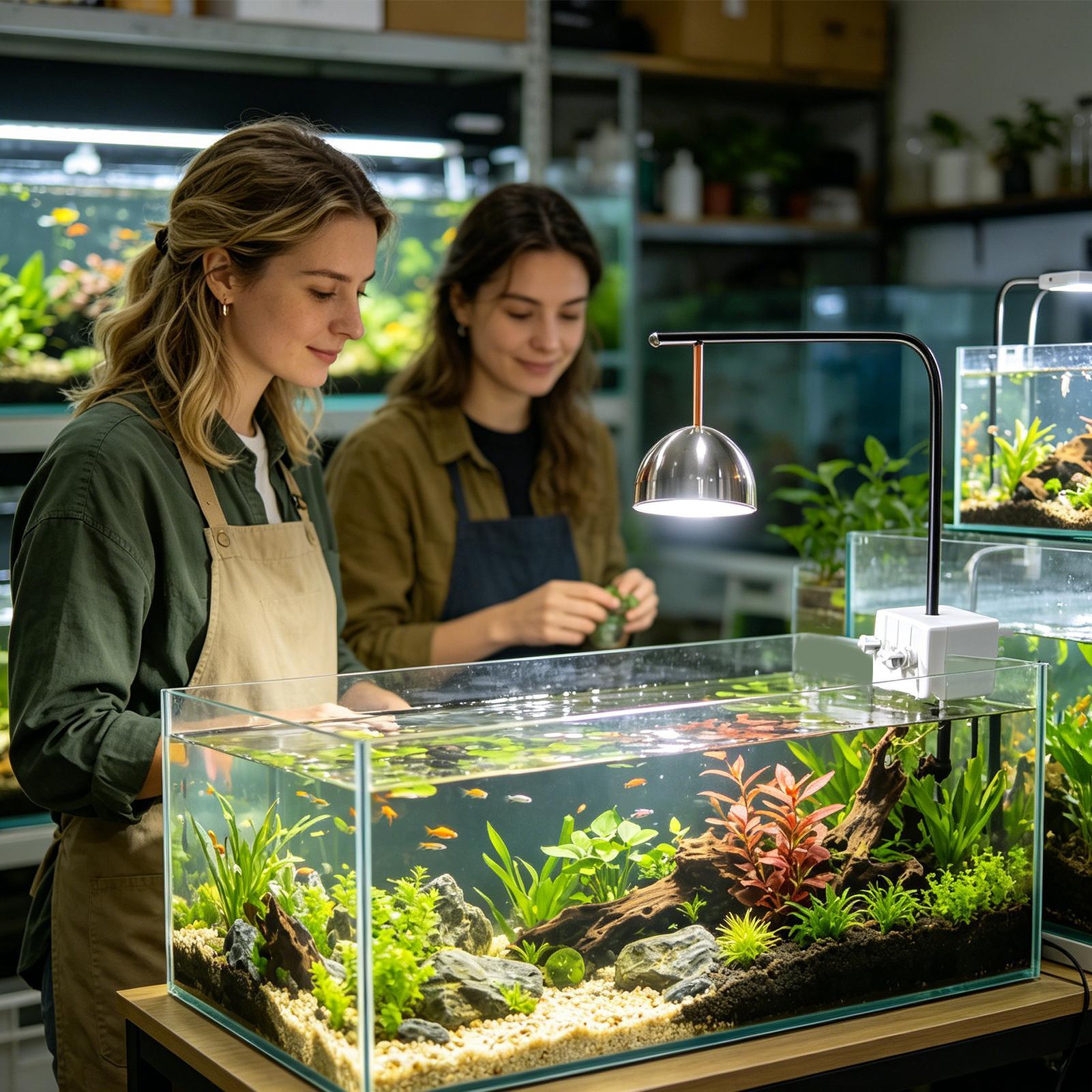 Aquarium Clip Light Waterproof - огляд і ціна Aquarium Fish Restaurant