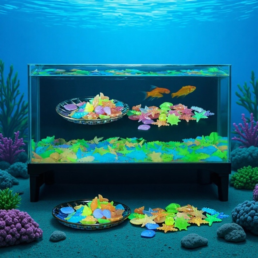 Glowing Luminous Ocean Stones  - огляд і ціна Aquarium Fish Only