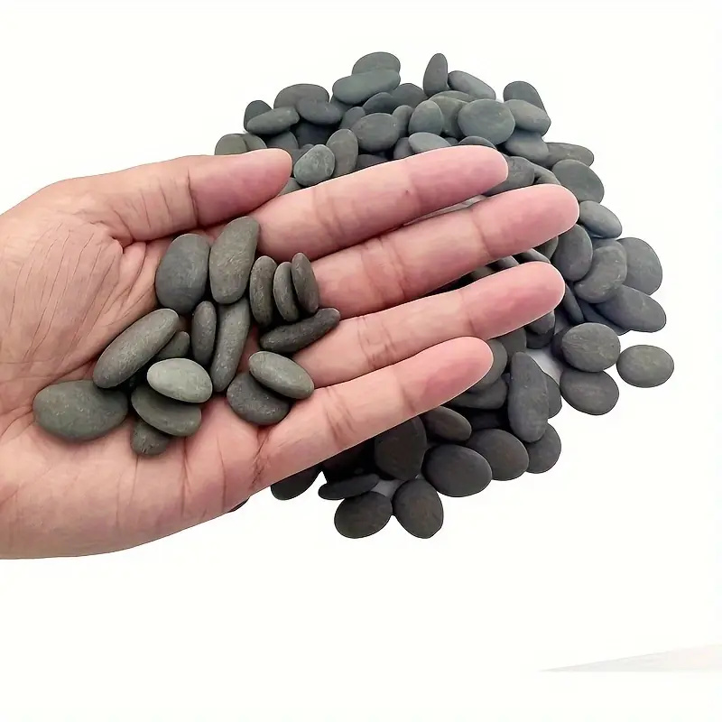 20Pcs Natural River Rocks Smoo - огляд і ціна Aquarium Fish Types