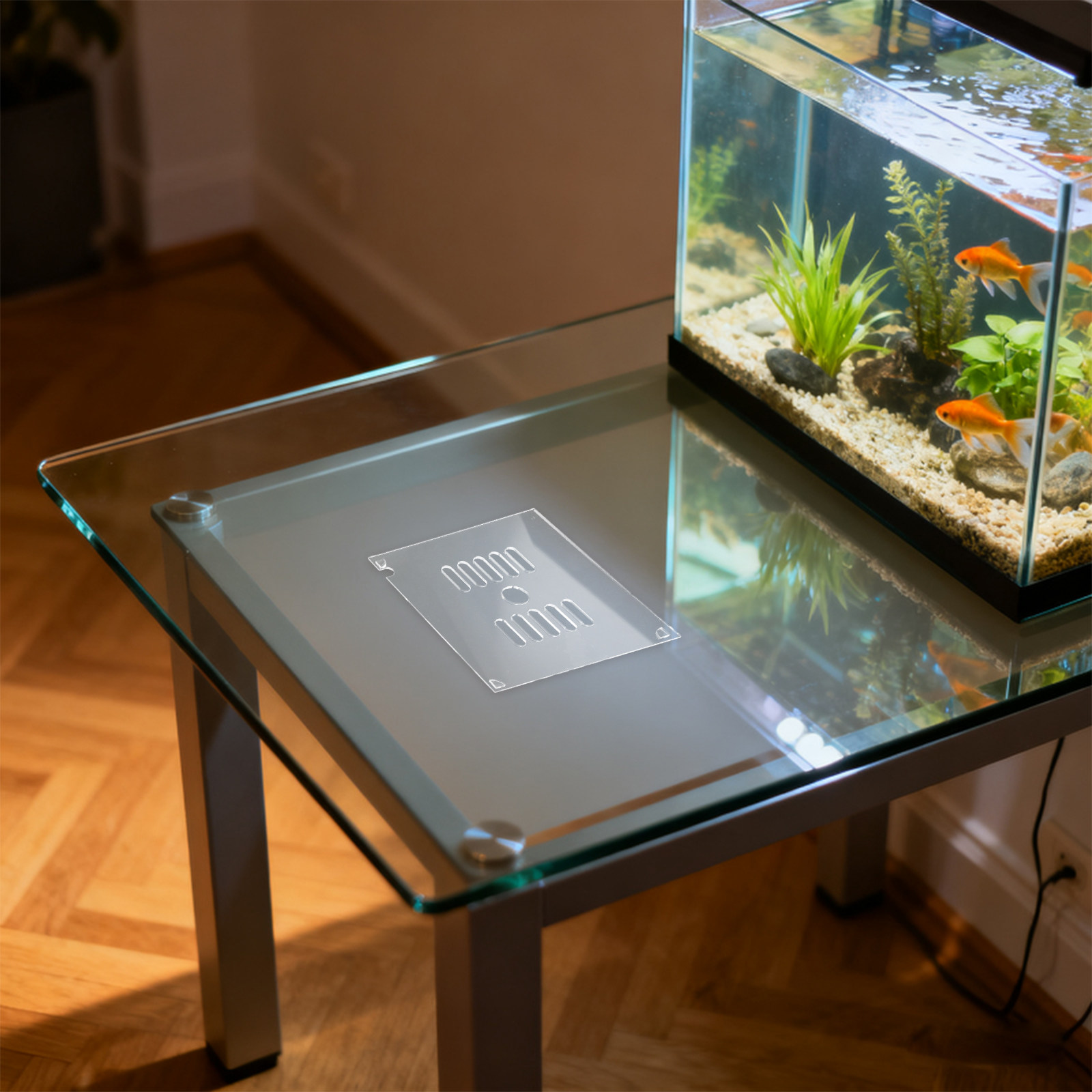 2Pcs Circular Acrylic Aquarium - огляд і ціна Aquarium Fish Escape