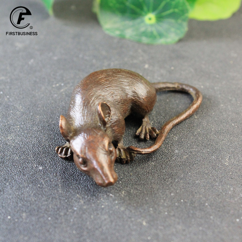 Heavy Brass BIG Rat Mouse Figu - огляд і ціна Aquarium Fish Only