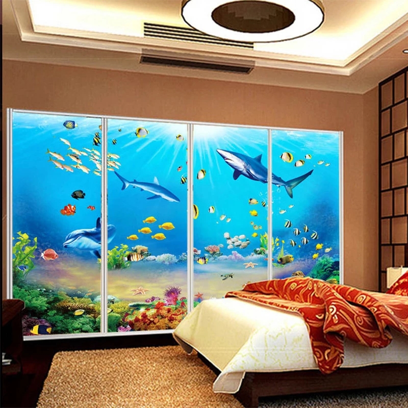 Customized Wallpaper HD Underw - огляд і ціна Aquarium Fish Restaurant