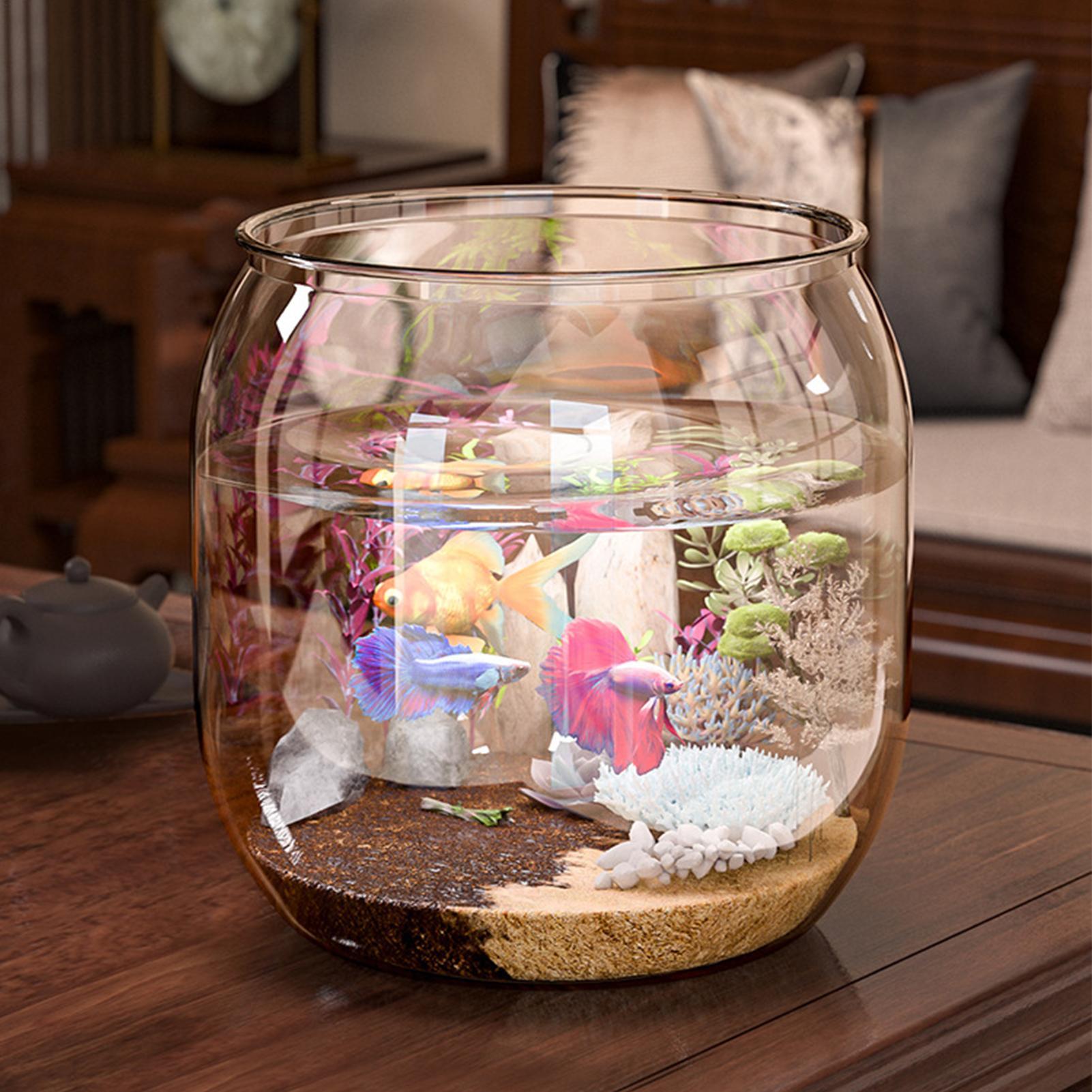 Mini Fish Bowl Decorative Clea - огляд і ціна Aquarium Fish Restaurant
