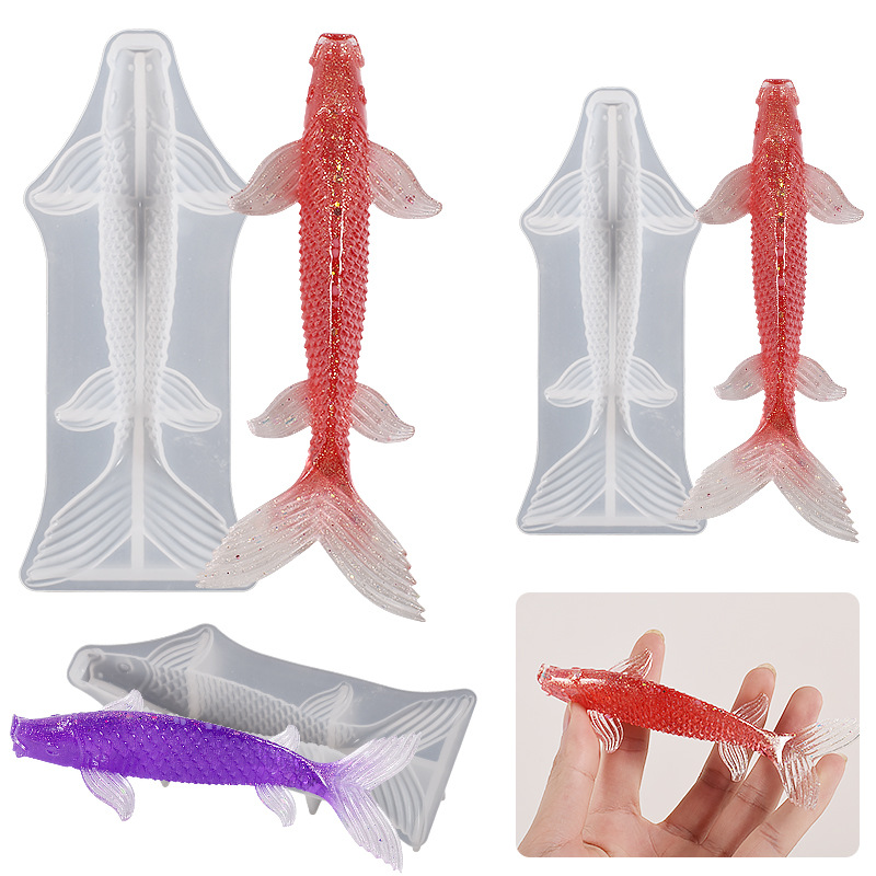 3D Koi Fish Shaped Epoxy Resin - огляд і ціна Aquarium Fish Bowl