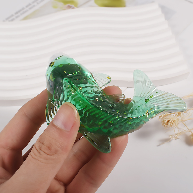 3D Koi Fish Shaped Epoxy Resin - огляд і ціна Aquarium Fish Bowl