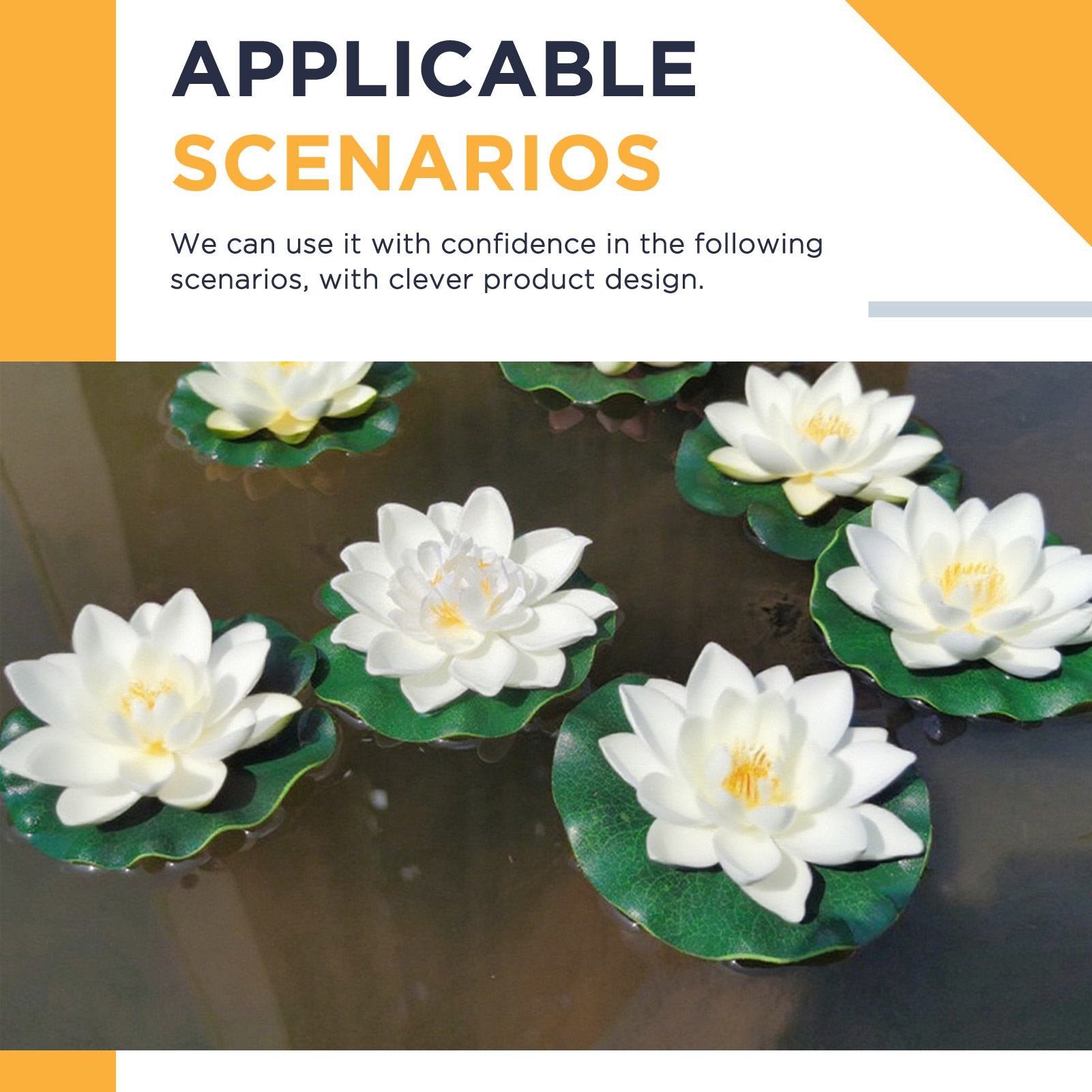 5pcs/set 10cm Artificial Lotus - огляд і ціна Aquarium Fish Escape