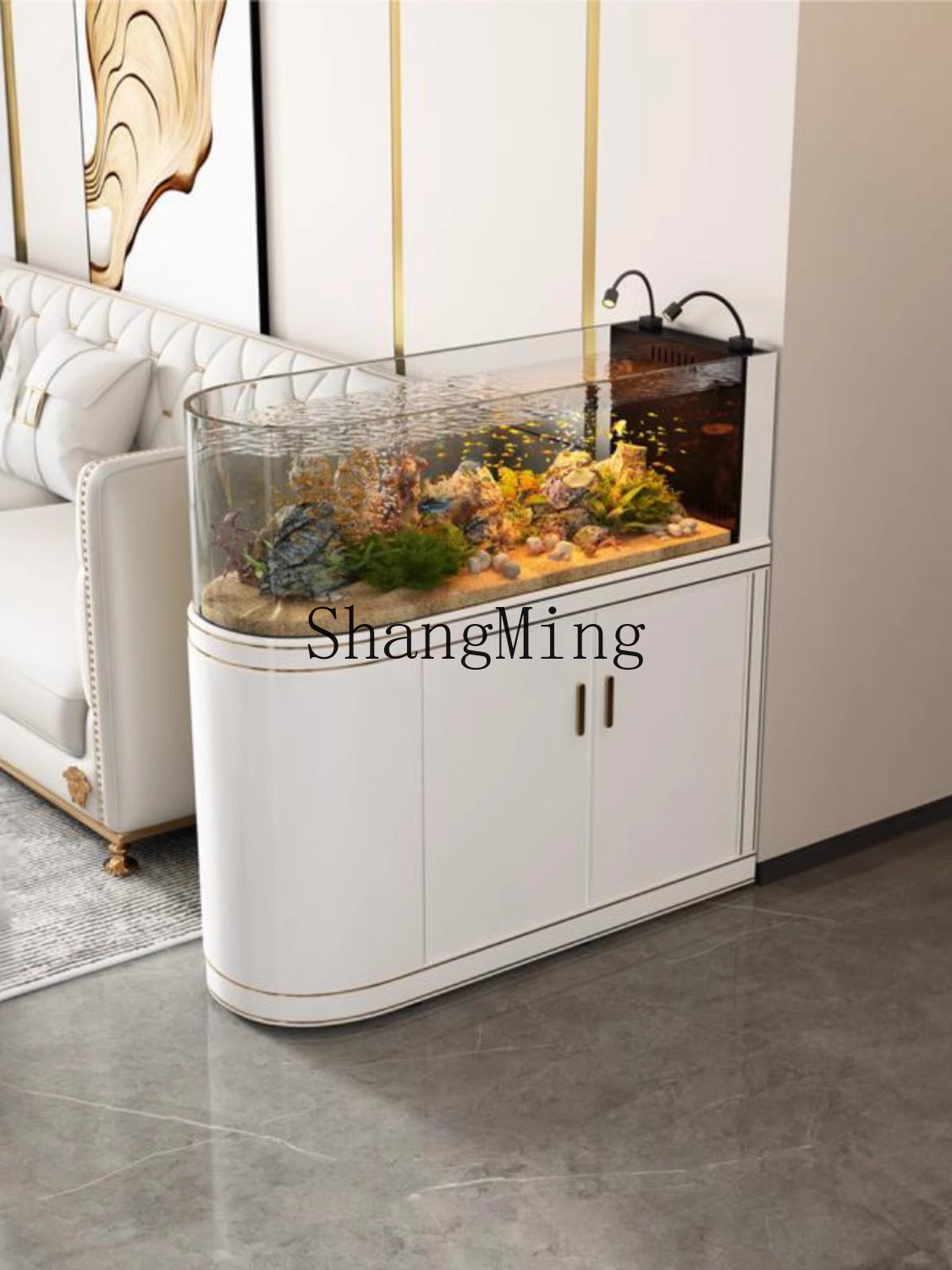 FG Light Luxury Curved Screen  - огляд і ціна Wild Aquarium Fish