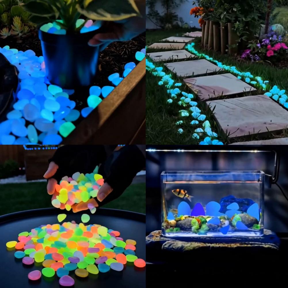 Glow-in-the-Dark Resin Pebbles - огляд і ціна Fish Aquarium Guide