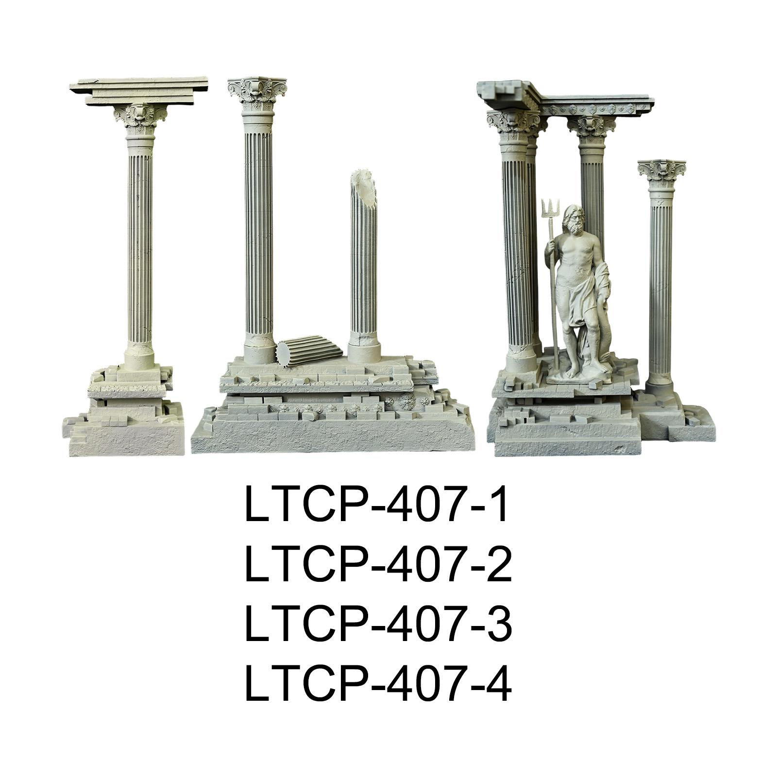 Roman Column Decoration Resin  - огляд і ціна Aquarium Fish Only