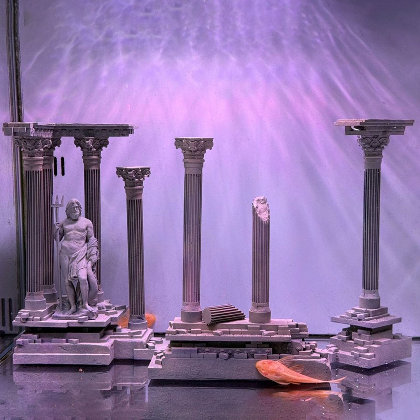 Roman Column Decoration Resin  - огляд і ціна Aquarium Fish Only