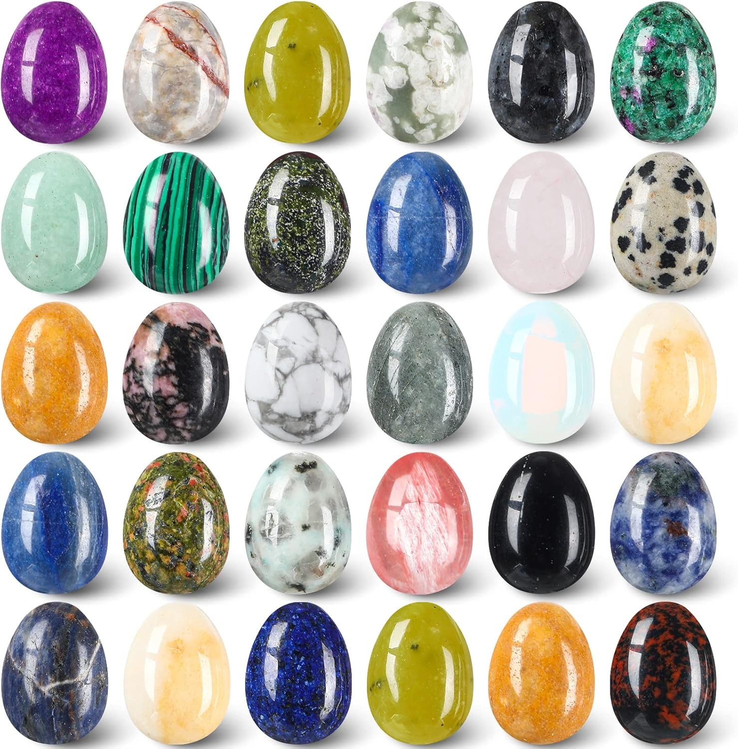 8  pcs natural crystal beads,  - огляд і ціна Aquarium Fish Only