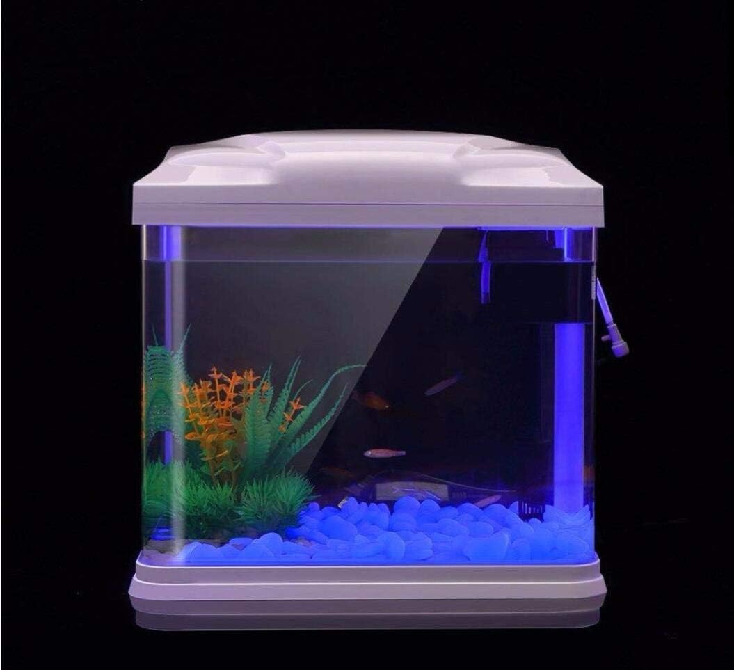 Fish Tank Rocks Glow Blue Pebb - огляд і ціна Aquarium Fish Bowl