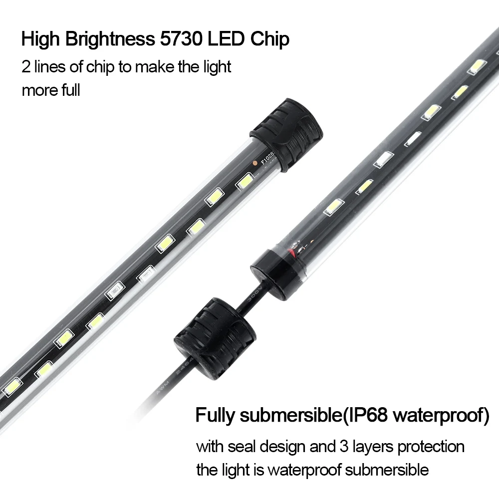 58CM  Aquarium Light LED Plant - огляд і ціна Aquarium Fish Only