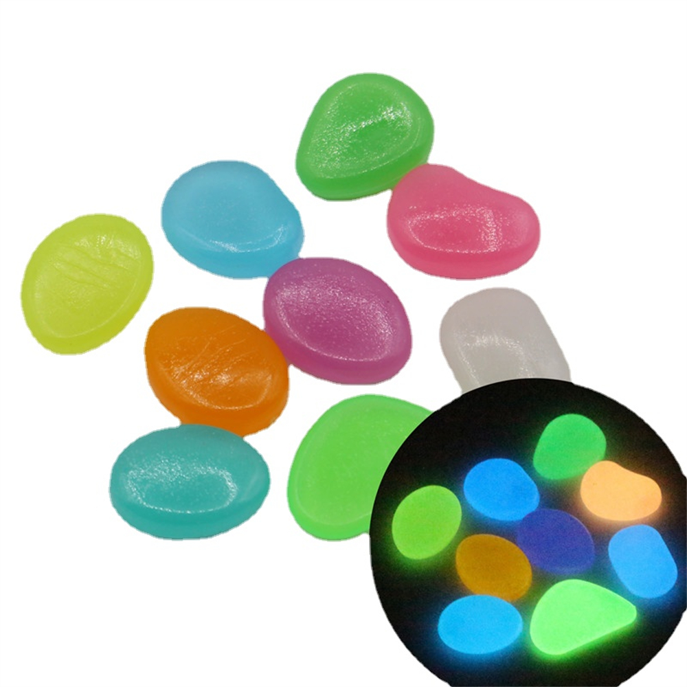 50pcs Luminous Stone Fluoresce - огляд і ціна Aquarium Fish Bowl