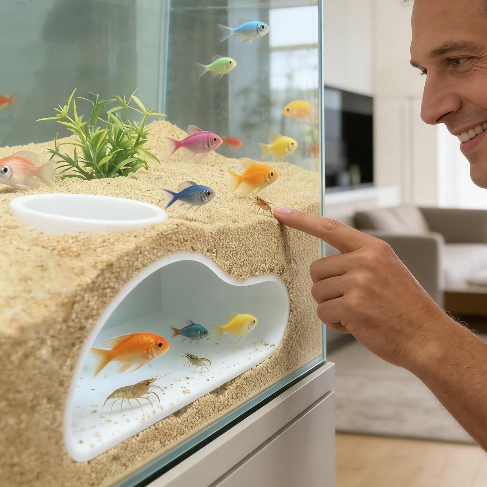 Aquarium Underground Tunnel Ca - огляд і ціна Aquarium Fish Restaurant