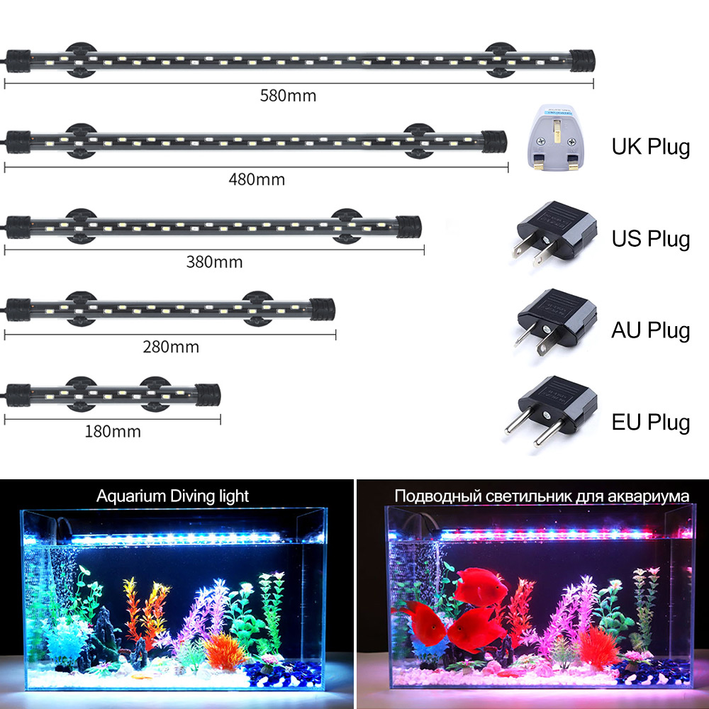 90-260V Aquarium Light LED Wat - огляд і ціна Aquarium Fish Only