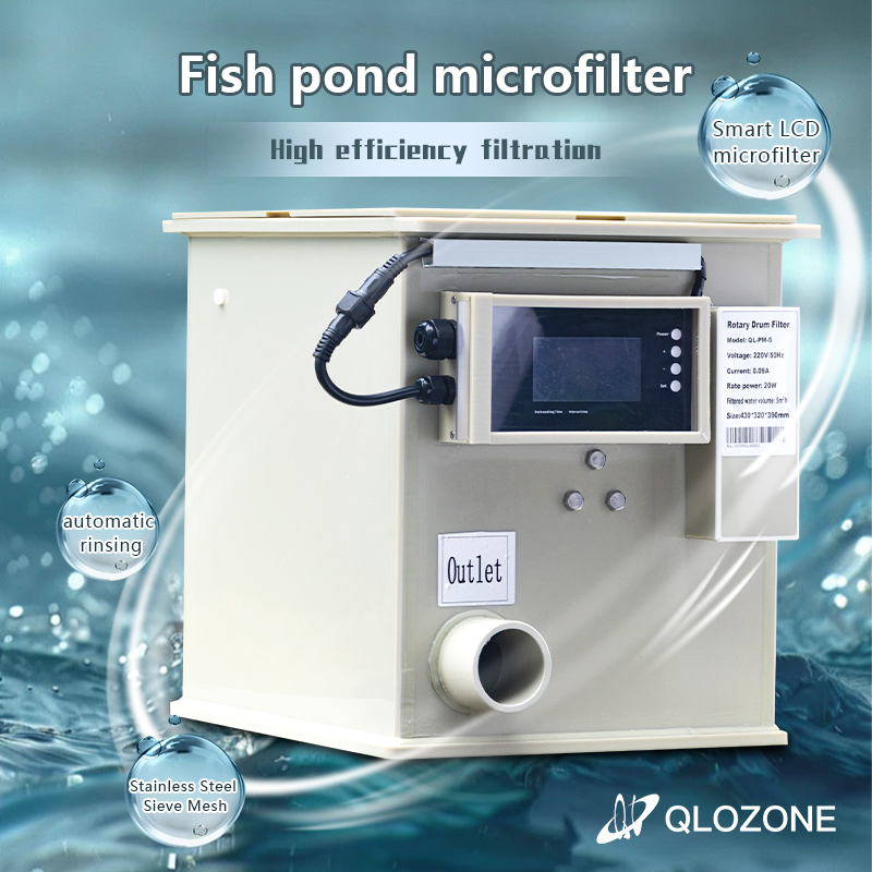 New Design Mini Rotary Drum Fi - огляд і ціна Aquarium Fish Pond