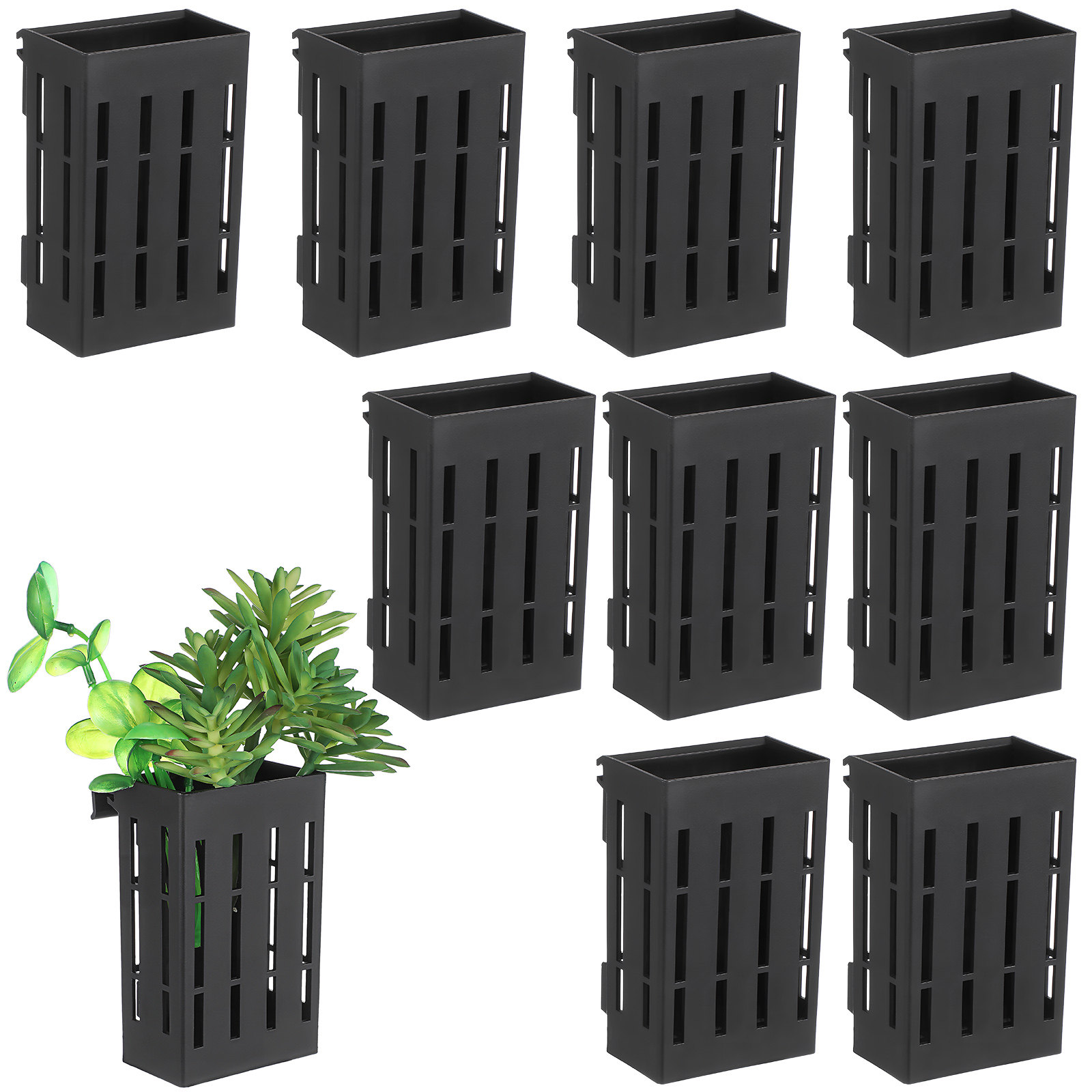 10Pcs Hanging Planter for Aqua - огляд і ціна Aquarium Fish Tank