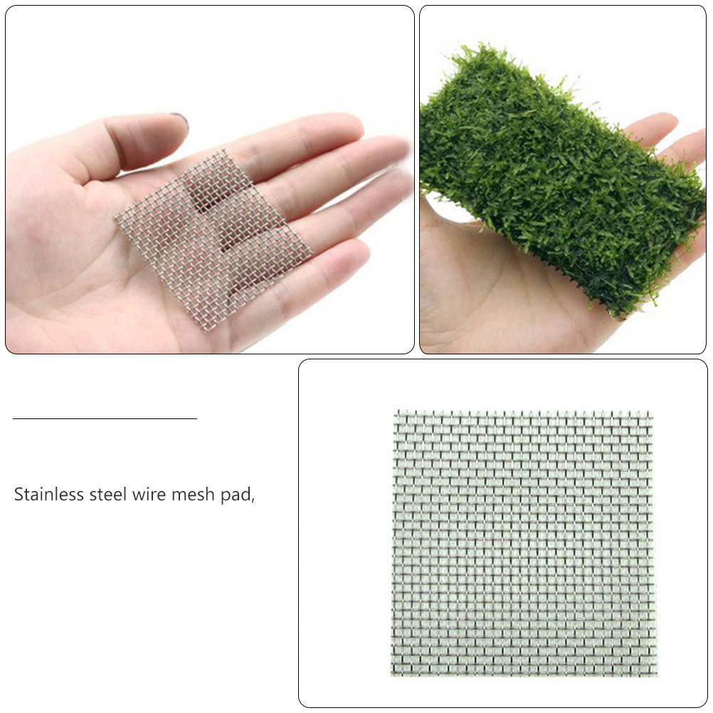 15Pcs Stainless Steel Mesh Pad - огляд і ціна Aquarium Fish Tank
